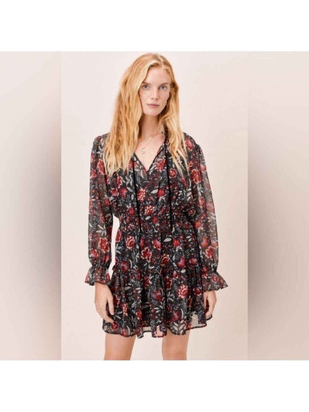 NWOT LOVESTITCH INGRID DRESS - FLORAL. Size S
